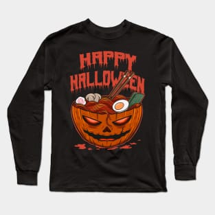 Spicy Pumpkin Ramen Long Sleeve T-Shirt